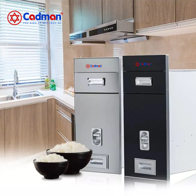 Luôn giữ thùng gạo đầy và đậy kín