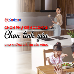 chọn phụ kiện tủ bếp cadman