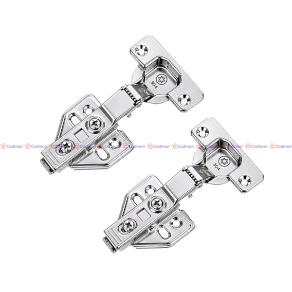 BẢN LỀ GIẢM CHẤN ĐẾ RỜI INOX 201 - CHÍNH HÃNG CADMAN
