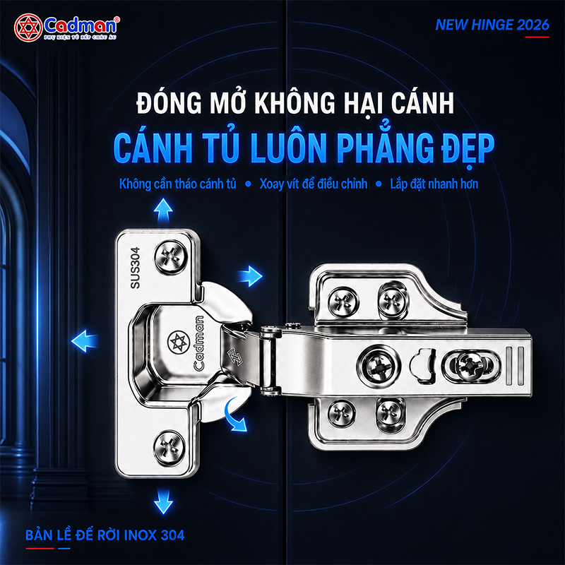 điều chỉnh linh hoạt inox 304