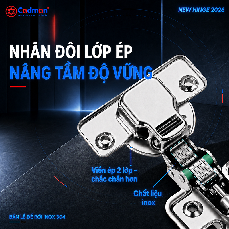 viền ép 2 lớp bản lề inox 304